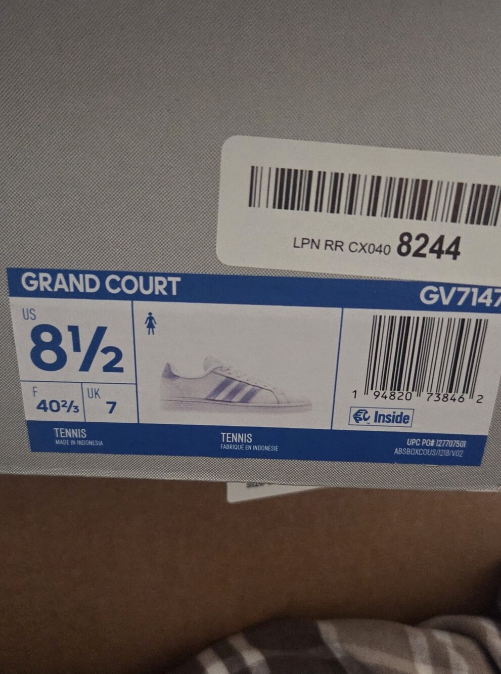 Adidas Women's Grand Court Sneaker - Picture 5 of 6